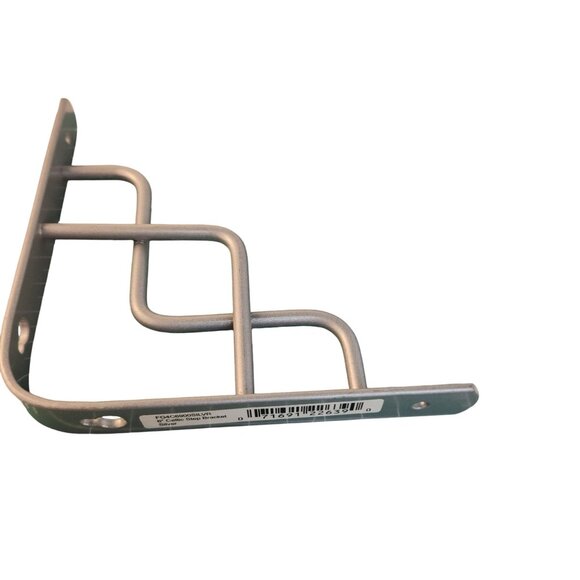 Silver Heavy-Duty Metal Shelf Brackets Set of 4 Zig-Zag Design Wall Mount Suppor - Picture 9 of 12